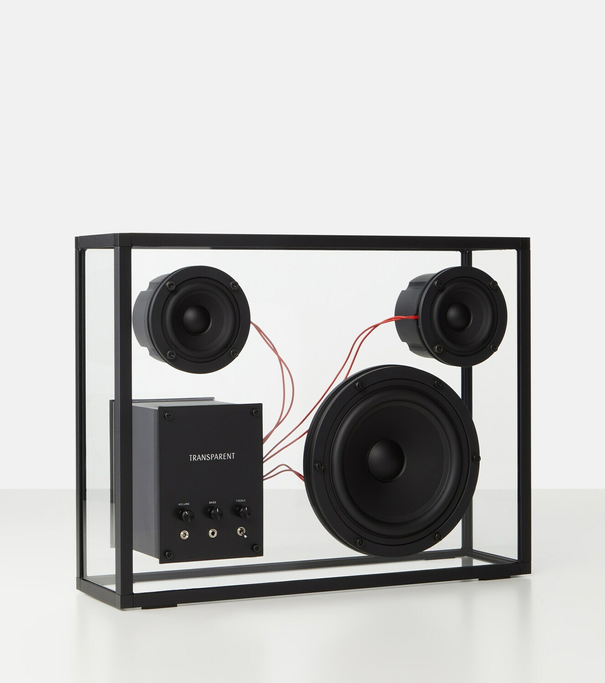 Transparent Transparent glass speaker