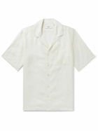 Lardini - Convertible-Collar Linen Shirt - White