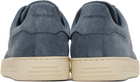 TOM FORD Blue Suede Warwick Sneakers