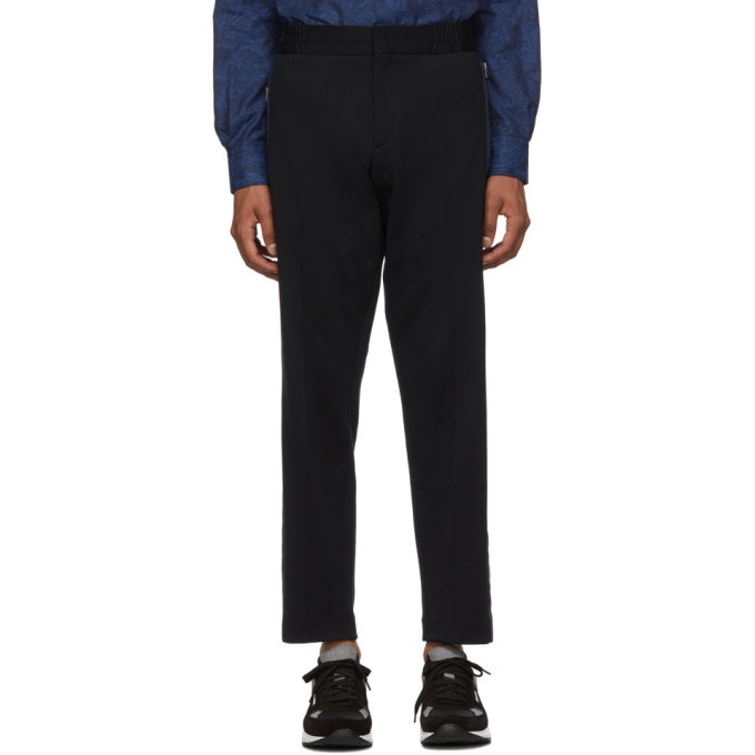 Photo: Etro Navy Active Formal Trousers