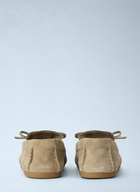 Miu Miu Suede Mesh Loafers