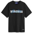 Deva States Men's Overlay Logo T-Shirt in Black