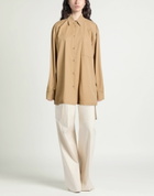 The Row Womens Shirt in Beige