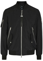 Moose Knuckles Courville Shell Bomber Jacket Black