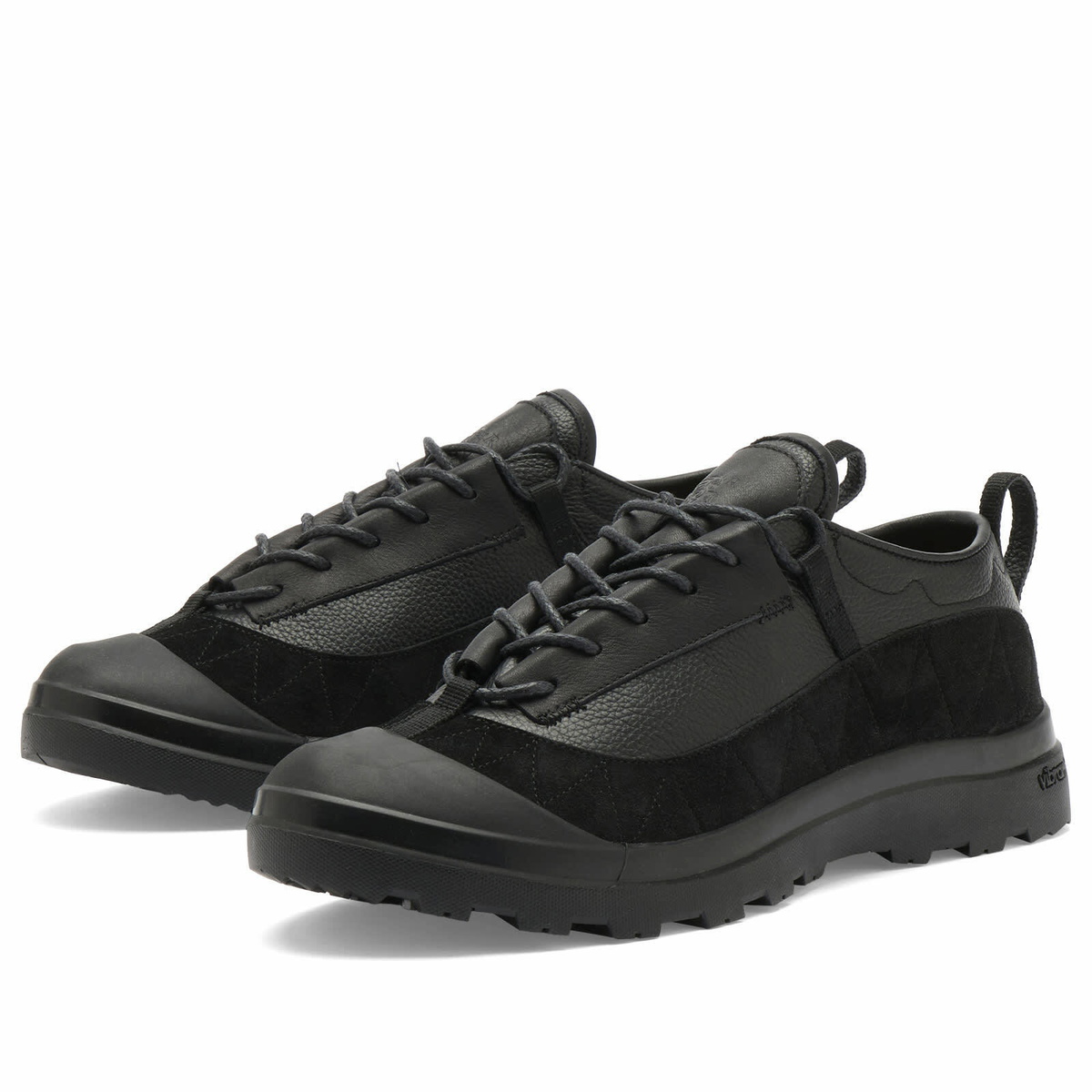 Ranra Men's Kalt Nappa Leather Shoes in Black