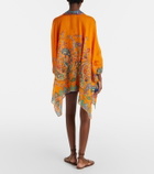 Etro Paisley high-rise shorts