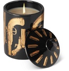 Fornasetti - Pistole Nero scented candle, 300g - Black