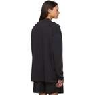 Heron Preston Black Turtleneck Style Long Sleeve T-Shirt