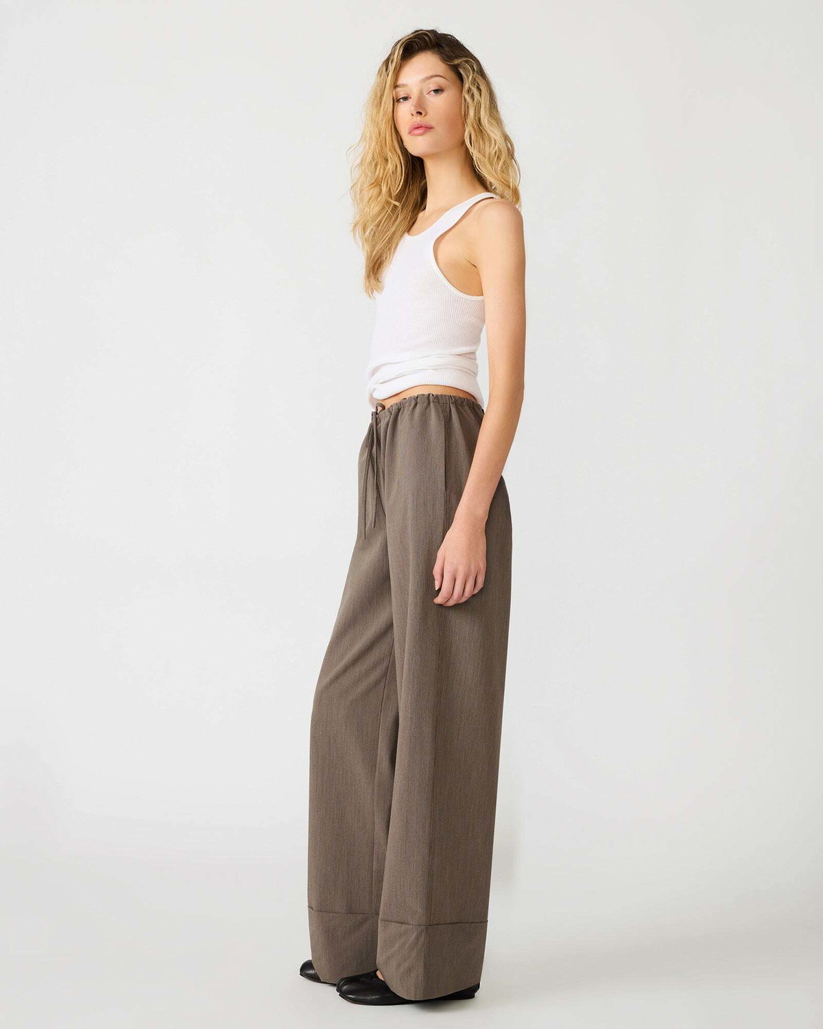 Steve Madden Idra Pants in Brown