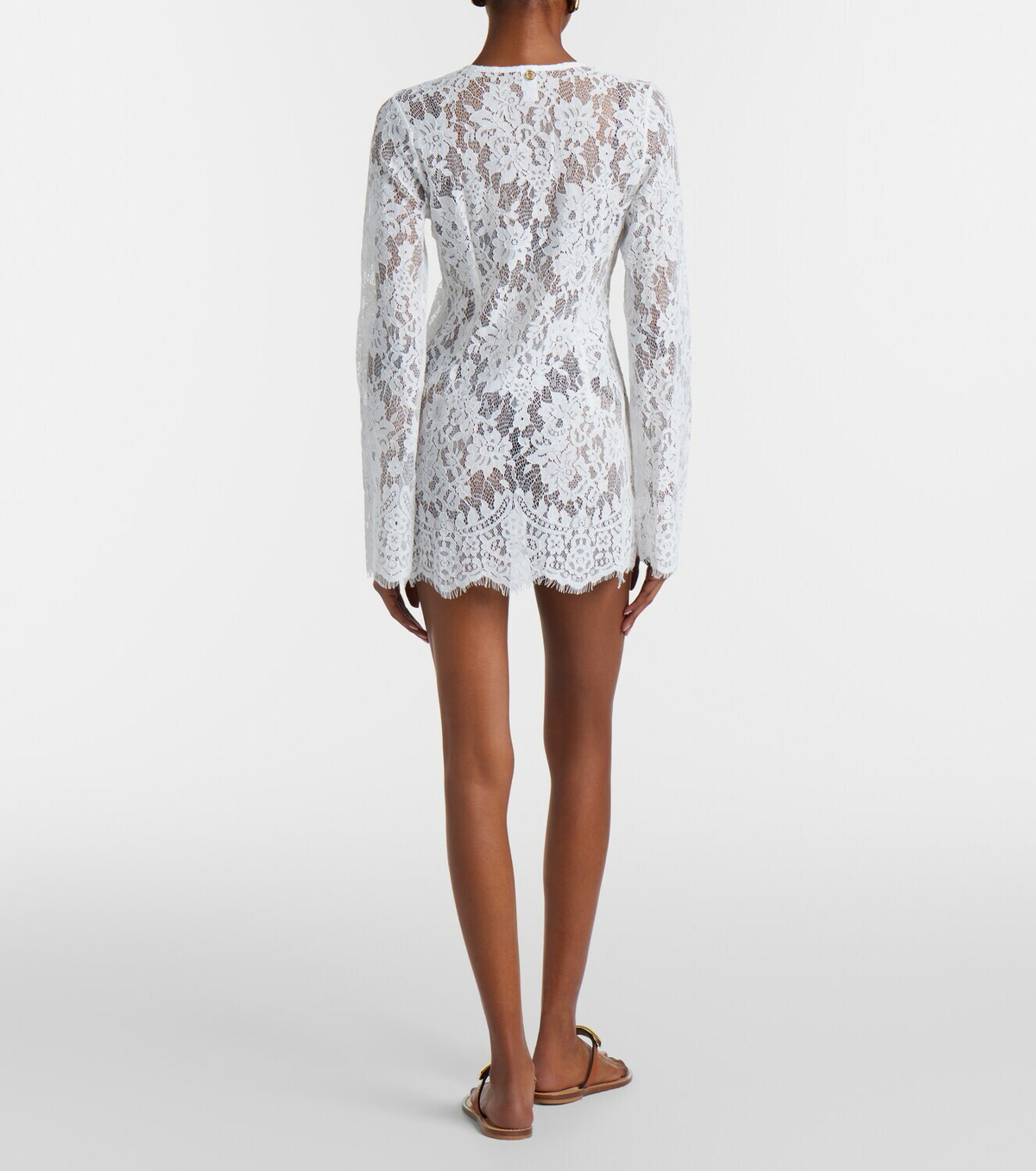 Bananhot Millie cotton-blend lace minidress