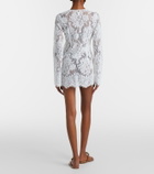 Bananhot Millie cotton-blend lace minidress