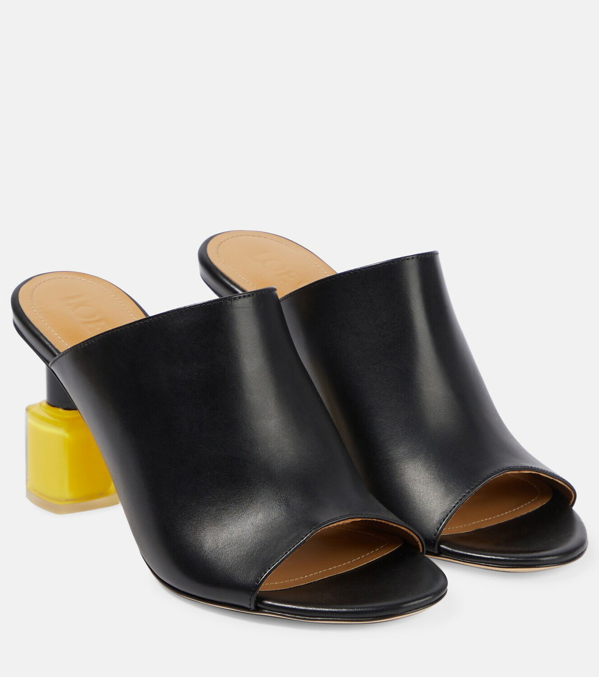 LOEWE ◆ Nail Polish Mule LOEWE Nail Polish leather mules | NET-A-PORTER
