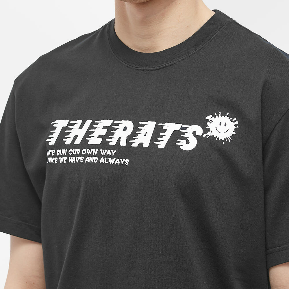 Rats Men's Rocket T-Shirt in Black Rats