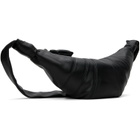 LEMAIRE Black Small Croissant Leather Bag