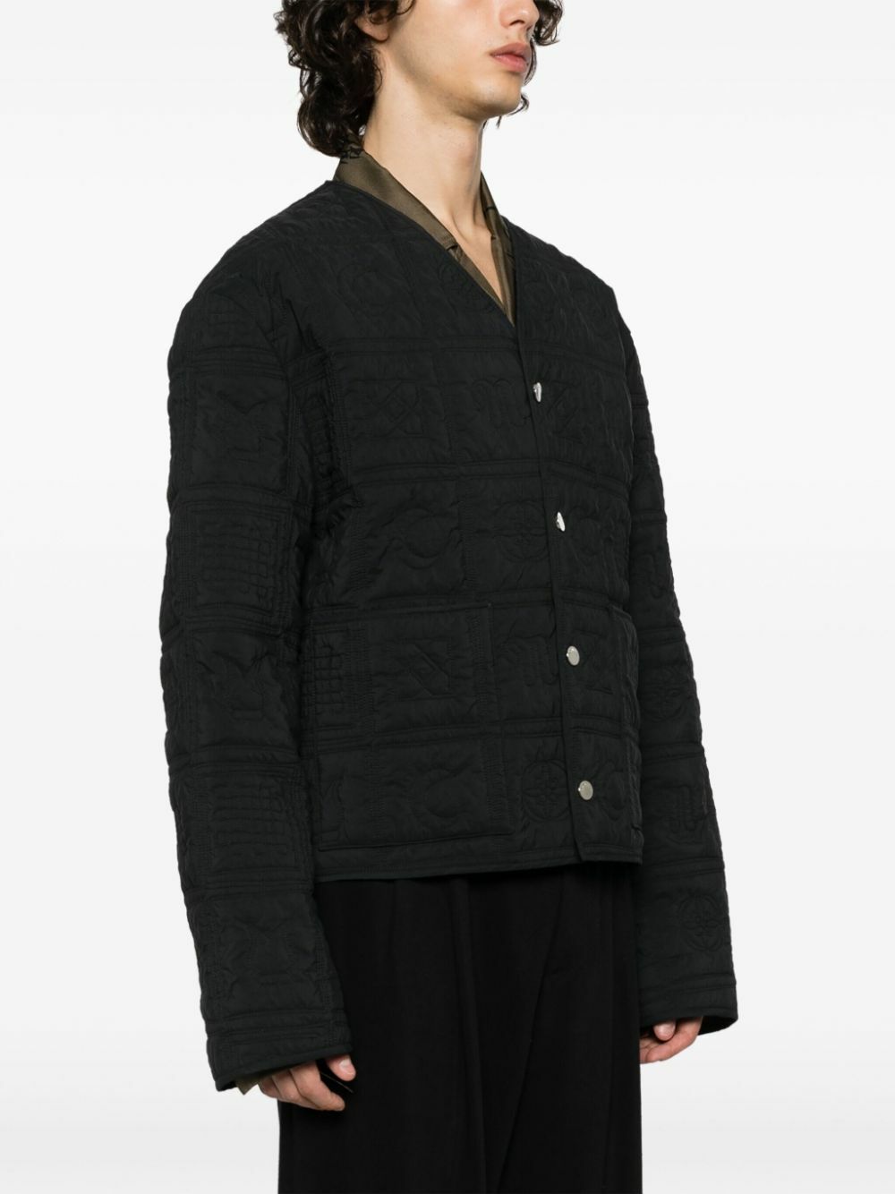 Nanushka Black Padded Jacket