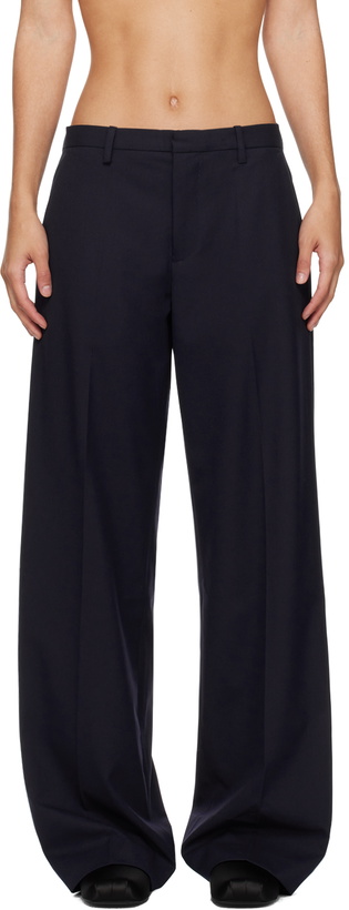 Sandy Liang Gray Camille Trousers Sandy Liang 