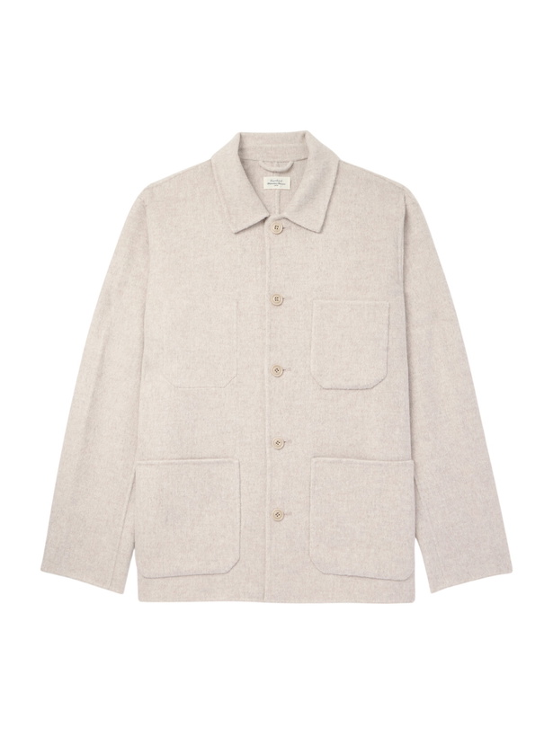 Photo: Hartford - Jay Double-Faced Wool-Blend Jacket - Neutrals