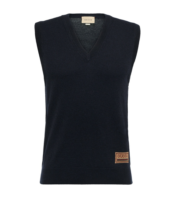 Photo: Gucci - Cashmere sweater vest