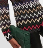 Missoni Zig Zag lamé blouse