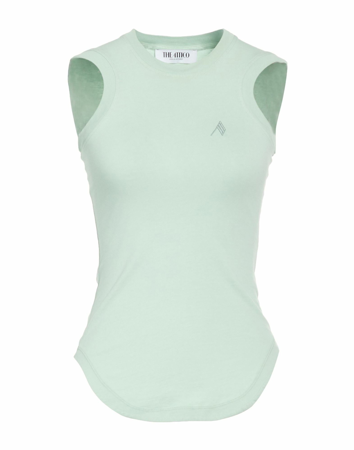 The Attico Womens Top in Sage green