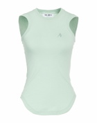 The Attico Womens Top in Sage green