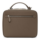 Mark Cross Taupe Tumbled Laura Bag