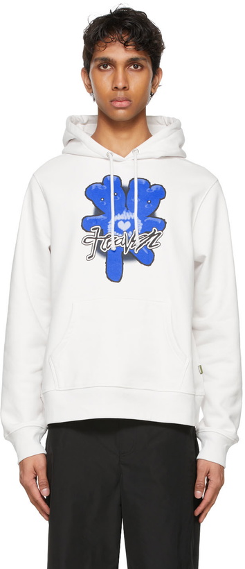 Photo: Marc Jacobs Heaven White Heaven by Marc Jacobs Lover Bear Hoodie