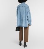 The Frankie Shop Dallas oversized denim shirt