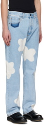 FORMA Blue Six-Pocket Jeans