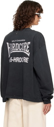 WILLY CHAVARRIA Black 'Hardcore' Buffalo L/S T-shirt