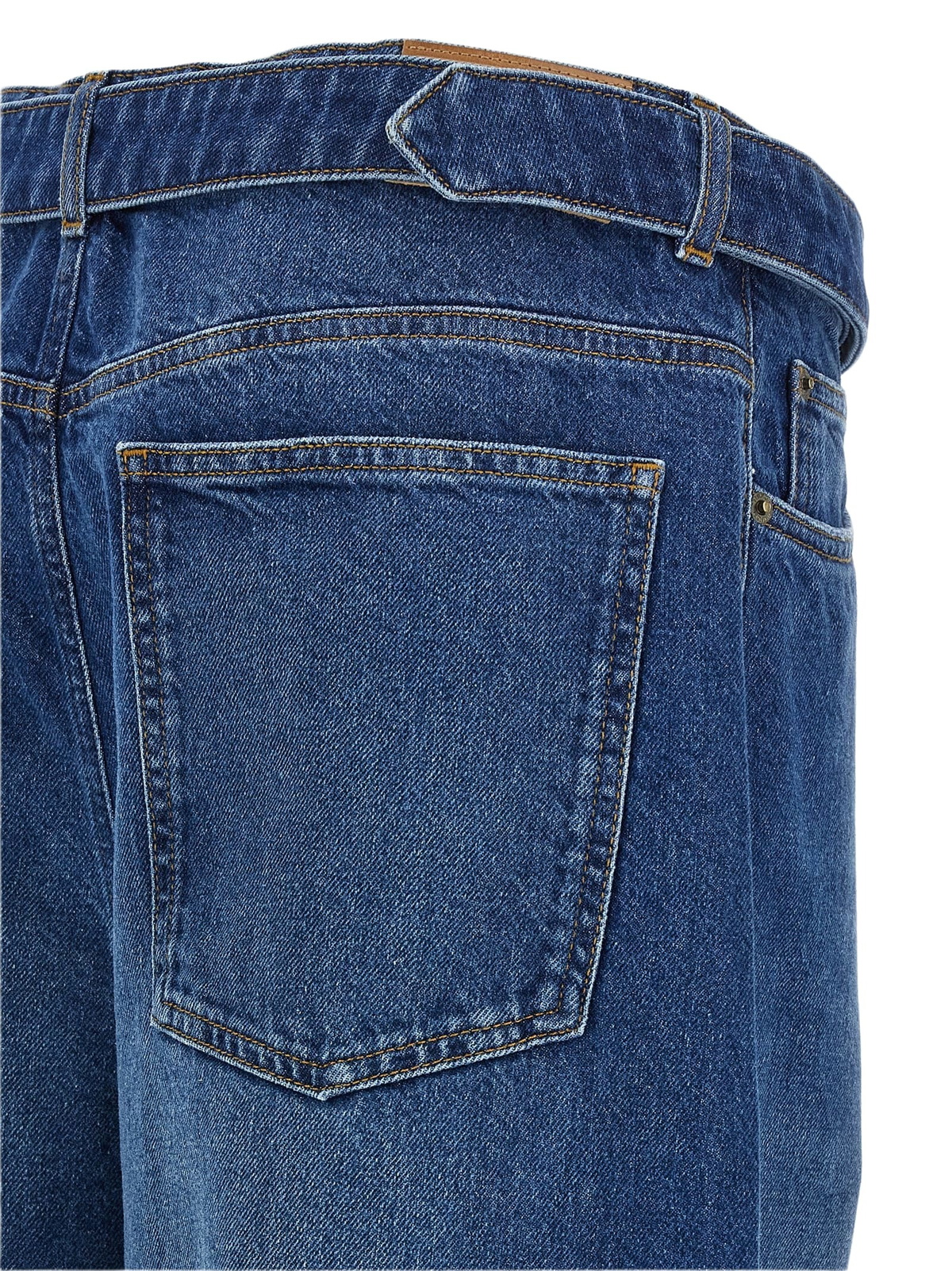 TwinSet Maxi Buckle Jeans