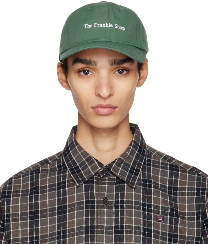 Photo: The Frankie Shop Green Baseball Hat