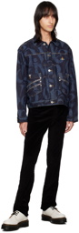 Vivienne Westwood Blue Marlene Denim Jacket