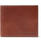 Brunello Cucinelli - Full-Grain Leather Billfold Wallet - Brown