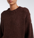 Moncler Alpaca and wool-blend sweater
