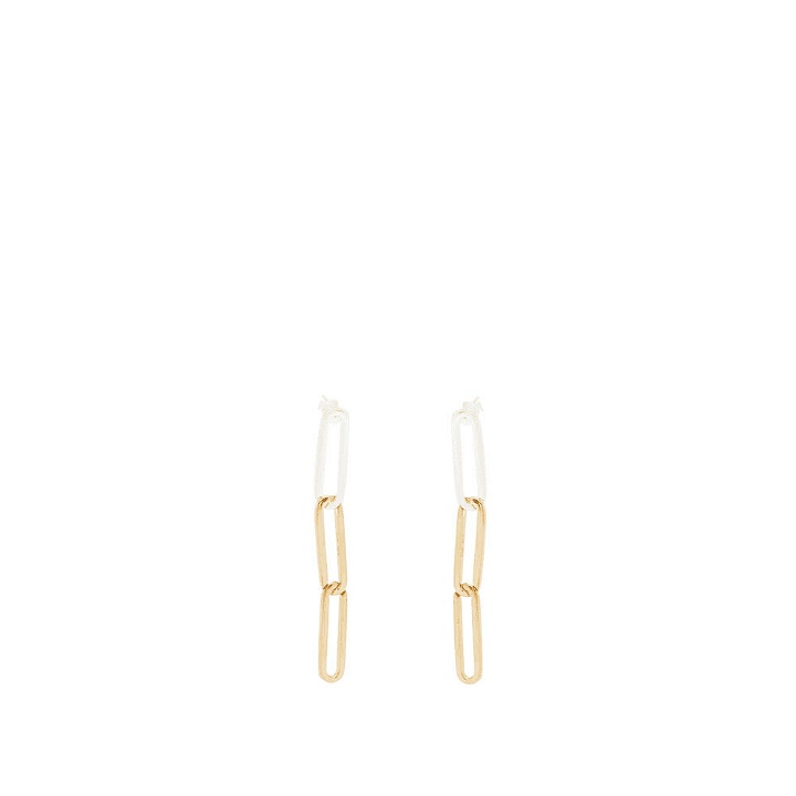 Photo: Kinraden Women's The Sigh III Earrings in Recycled Silver/Gold