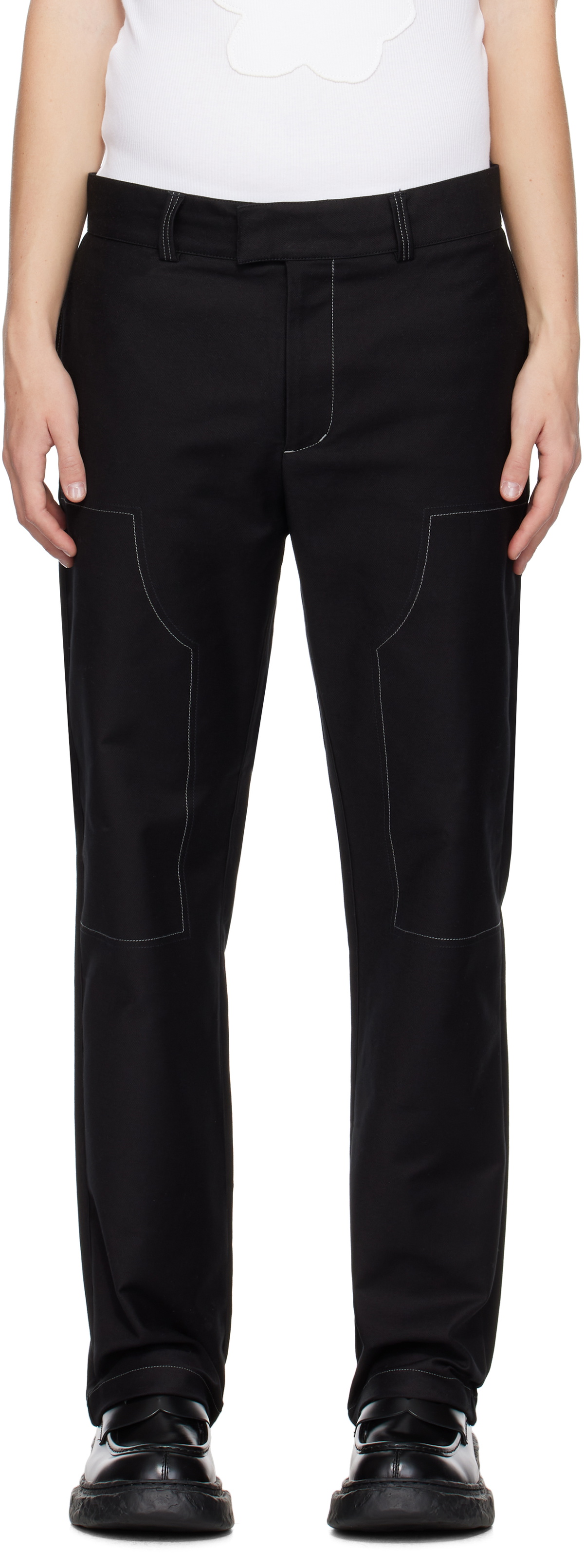 Soulland Black Emery Trousers