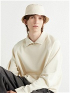 Ninety Percent - Garment-Dyed Organic Cotton-Blend Twill Bucket Hat - Neutrals