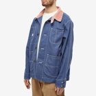 Garbstore Men's Paperclip Apron Jacket in Blue