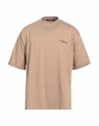 Roberto Cavalli Mens T-shirt in Beige