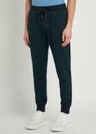 Dolce & Gabbana Logo-appliquéd Cotton Sweatpants Navy