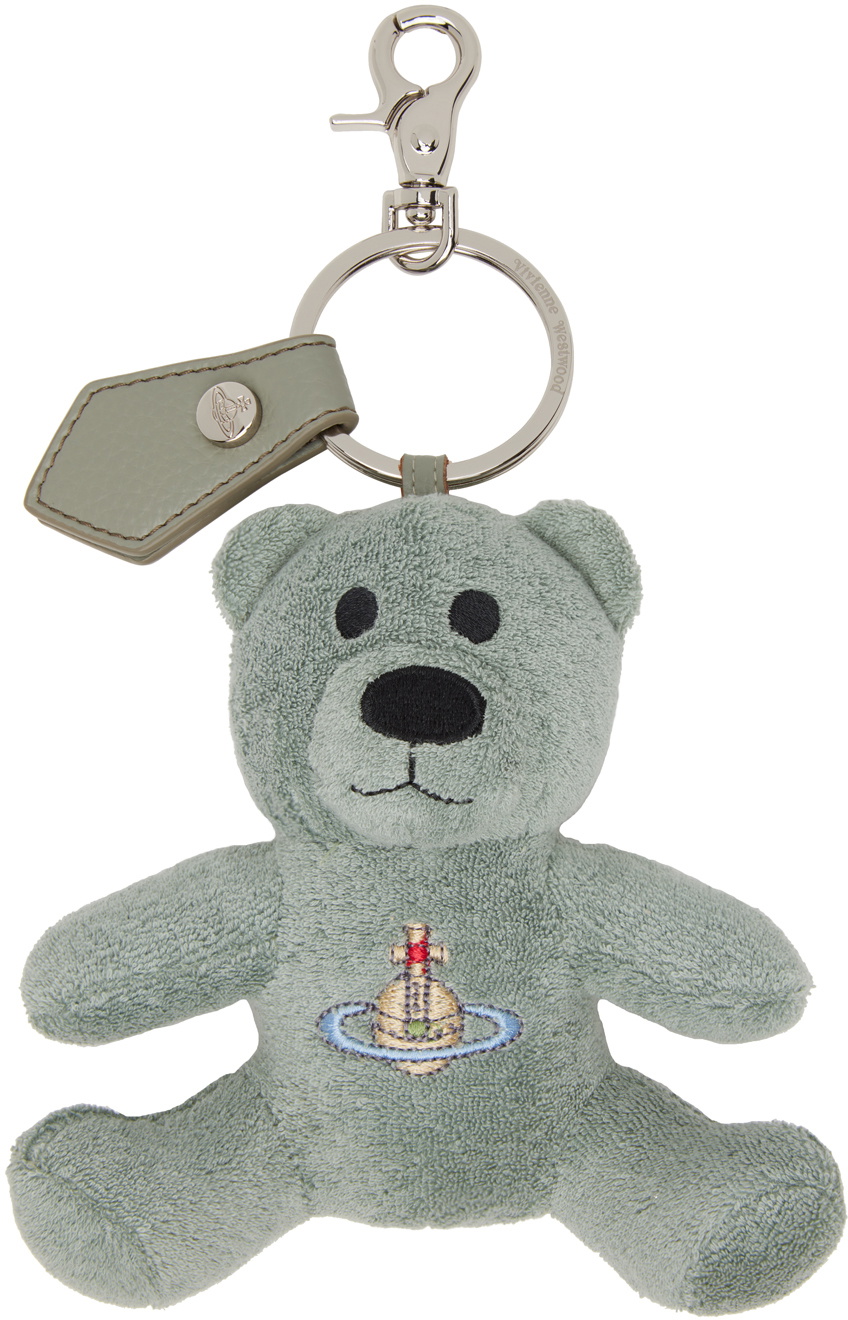 Vivienne Westwood Green Teddy Keychain Vivienne Westwood