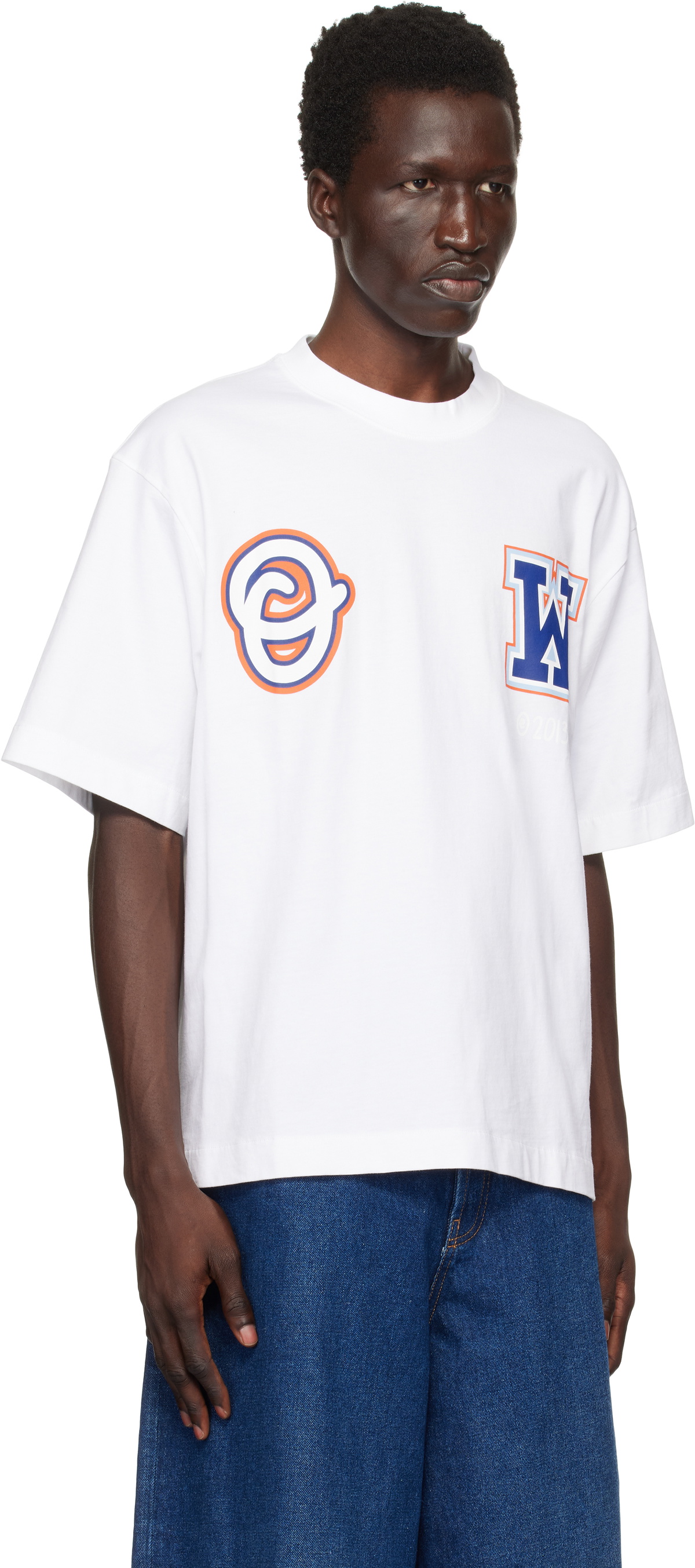 Off-White White Wizard Skate T-shirt Off-White