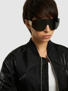 VERSACE - Medusa Coin Mask Metal Sunglasses