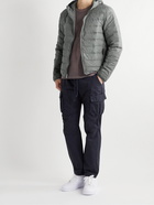 John Elliott - Carson Slim-Fit Quilted Nylon-Blend Hooded Down Jacket - Gray