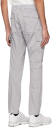 C.P. Company Gray Garment-Dyed Cargo Pants