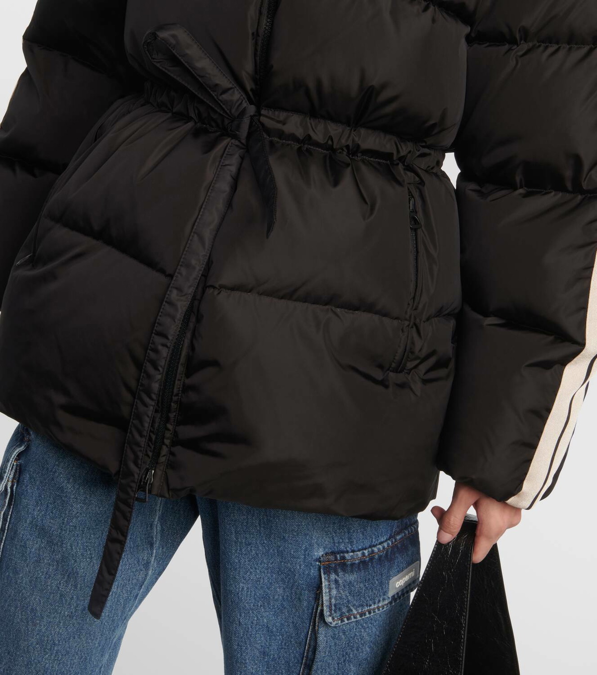 Palm Angels Belted down jacket Palm Angels
