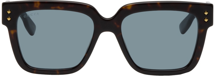 Photo: Gucci Tortoiseshell Square Sunglasses