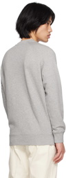 Maison Kitsuné Gray Chillax Fox Sweatshirt