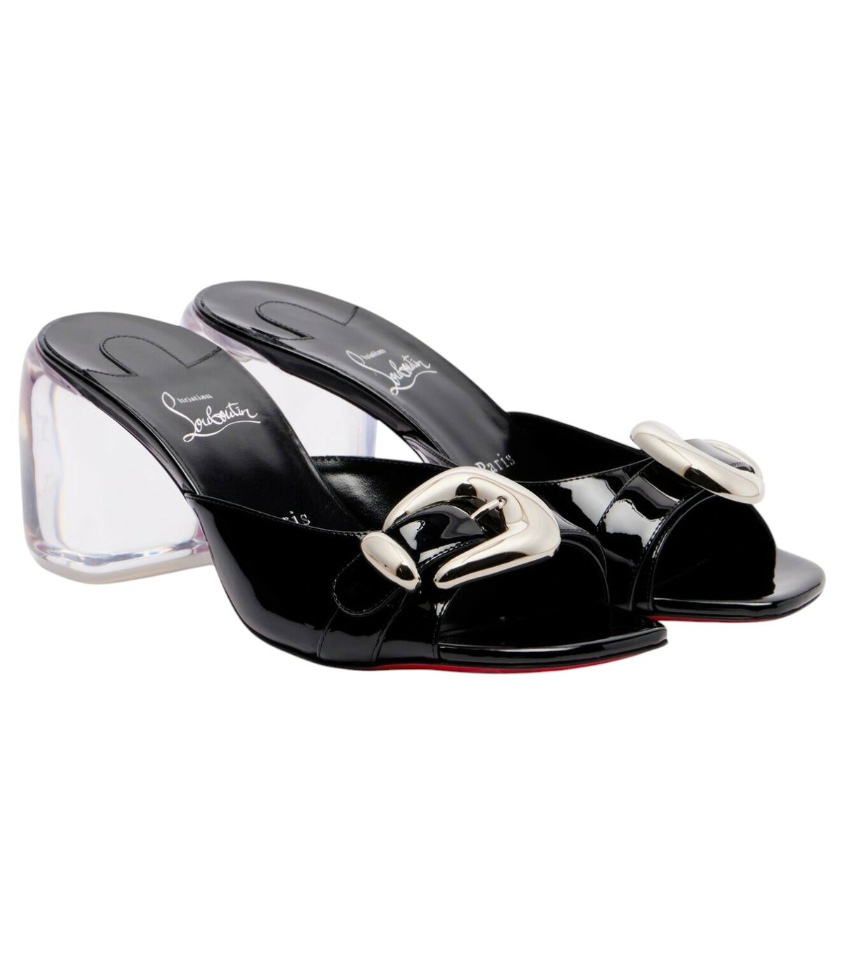 パンプス Miss MJ Strass mirrored leather and PVC pumps christian-louboutin-miss-mj-